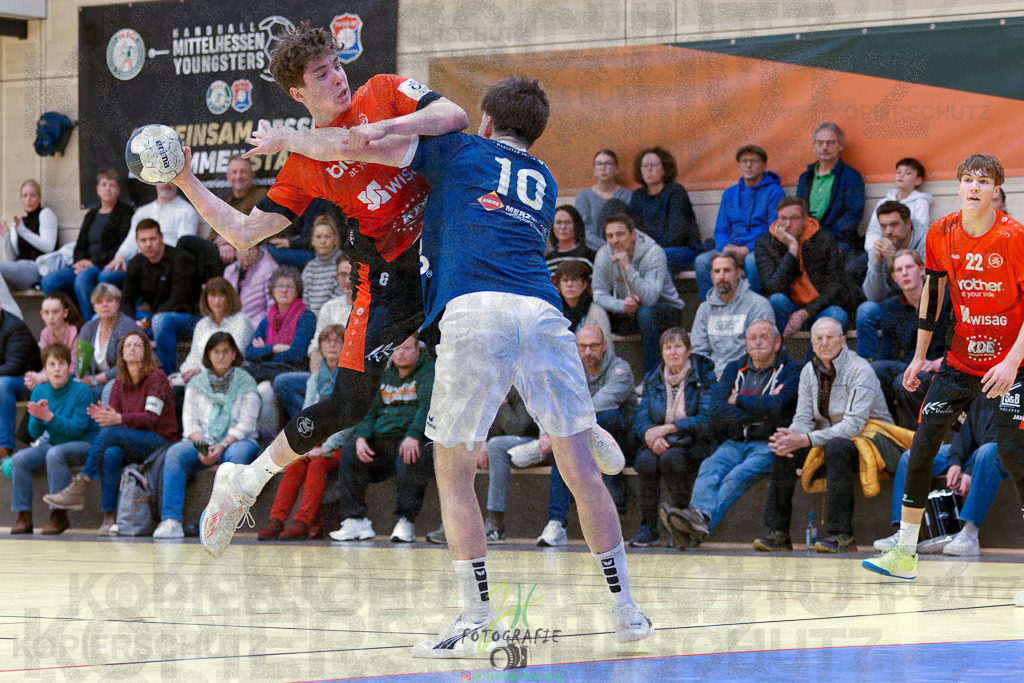 Jugendbundesliga A-Jugend; HSG Dutenhofen/Münchh. - HSG Rodgau Nieder-Roden | Jugendbundesliga A-Jugend; HSG Dutenhofen/Münchh. - HSG Rodgau Nieder-Roden am 07.12.2024 in Dutenhofen (Sporthalle Dutenhofen)Photo © 2024 - Jörg Heinrich - Realisiert mit Pictrs.com