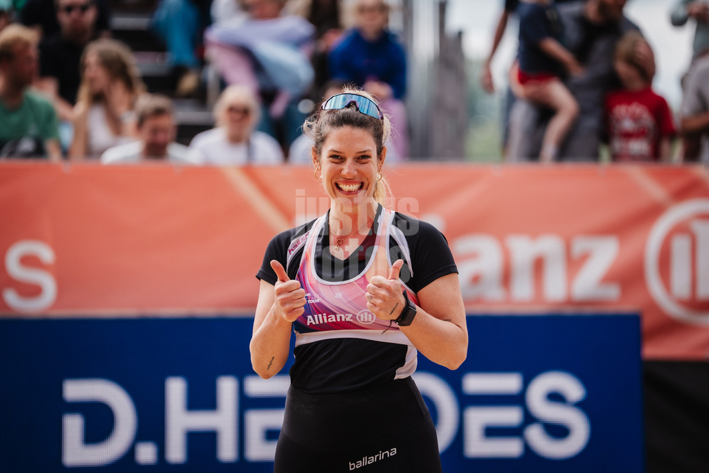 Beachvolleyball | Frauen | Allianz German Beach Tour 2025 | Tourstop Düsseldorf | 17.05.2025 | Sandra Ferger