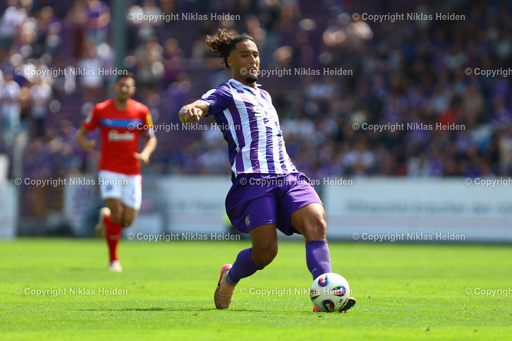 NH_VfLOsnabrück_HolsteinKiel_Testspiel_26072025 | #4 Yigit Karademir (VfL Osnabrück)Fußball I Herren I Testspiel I Saison 2025-2026  I VfL Osnabrück - Holstein Kiel I 26.07.2025 I Stadion Bremer Brücke