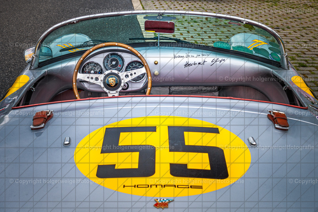 Porsche Charmonix Spyder 550 RS/ Baujahr 1955 | Kaufen sie online außergewöhnliche Fotografien auf Leinwand Acrylglas Fotoprint Aludibond von holgerweigeltfotografie - Realisiert mit Pictrs.com