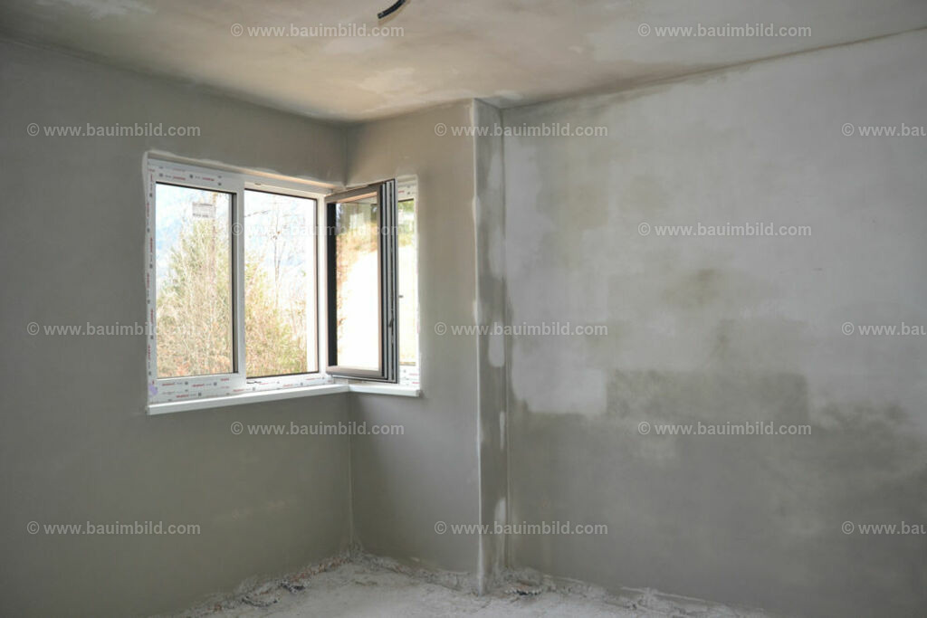 bib-lg18-putzarbeiten-0129 | Nach LV-Leistungsgruppen sortierte Detailfotos über den Bau eines Hauses. Alle Hausbau-Bilder direkt vom Urheber und Autor der Website Haus-Selber-Bauen.com