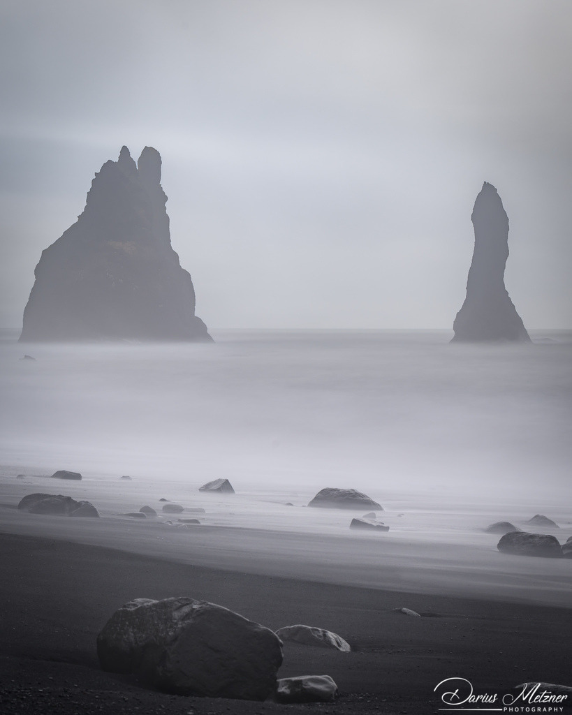 Der schwarze Strand Rynisfjara | Der schwarze Strand Rynisfjara bei Vik auf Island