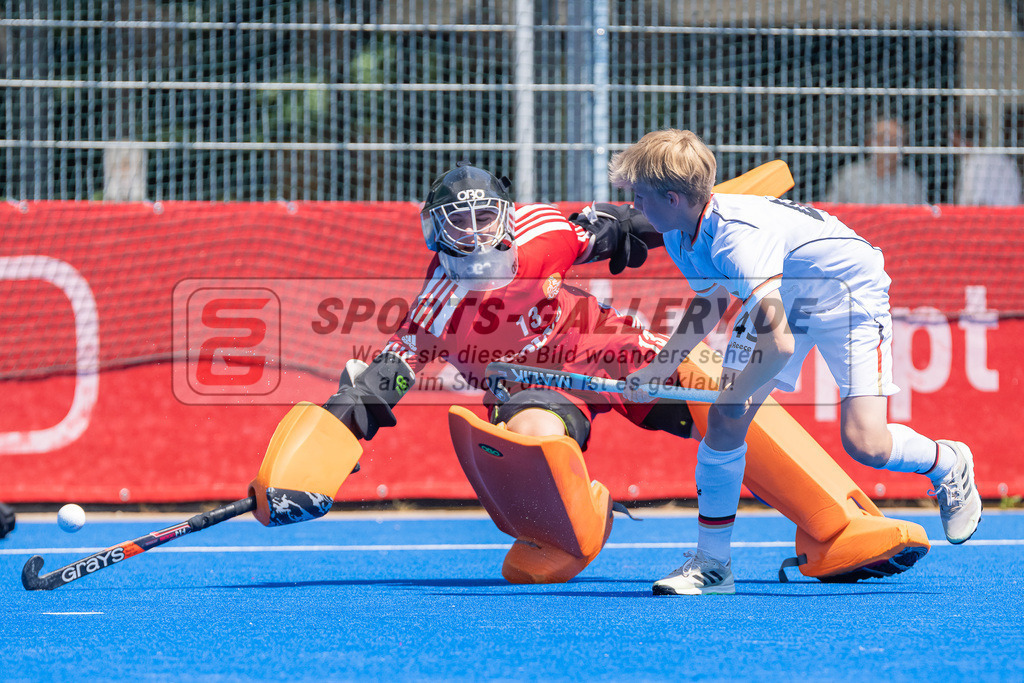HK_20230625_109164 | mU18 Test Länderspiel Deutschland - Niederlande am 25.6.2023 CHTC , Krefeld ,