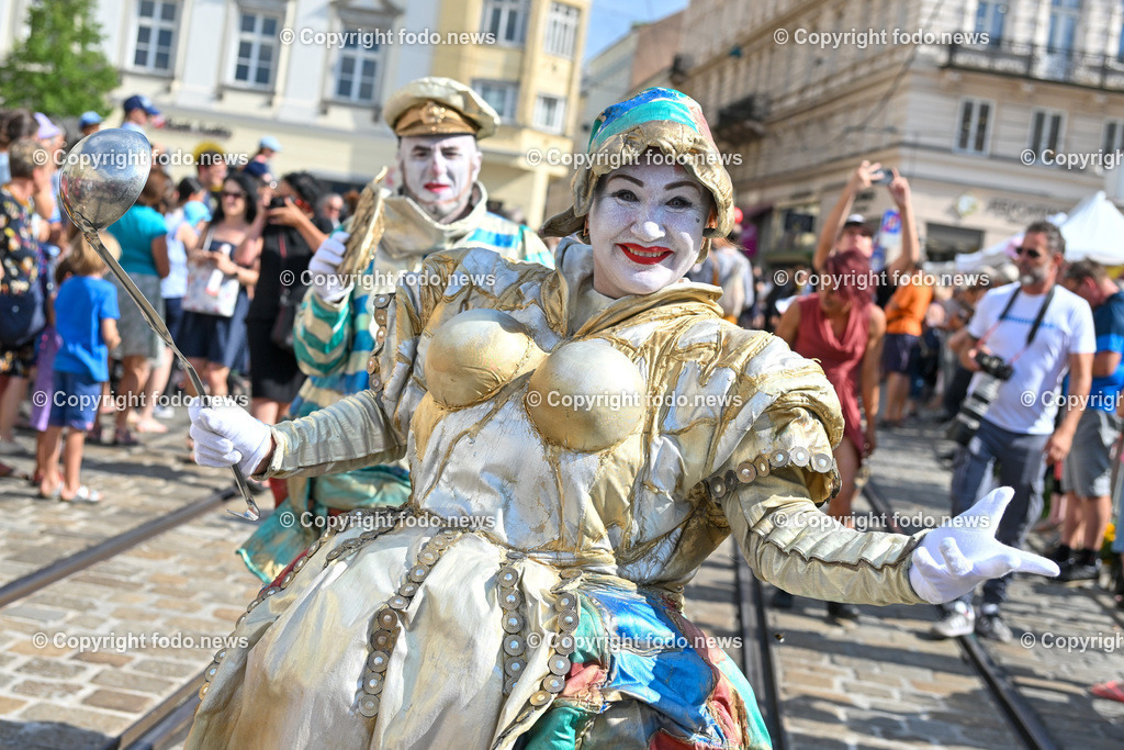 Pflasterspektakel_ 35. Linzer Pflasterspektakel 2023_ 19.07.2023-49 | 19.07.2023, Linz, AUT, 35. Linzer Pflasterspektakel 2023, im Bild diverse Kuenstler