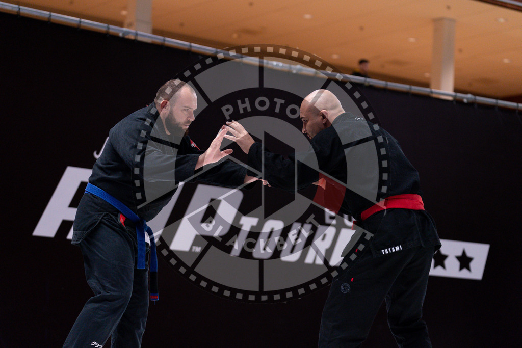 20241013PBB1698 | Athletes compete during the AJP Tour Europe Continental Jiu-Jitsu Amateurs & Masters Championship on October 13, 2024 in Almere near Amsterdam, Netherlands. © Chiara Dazi / photoblackbelt