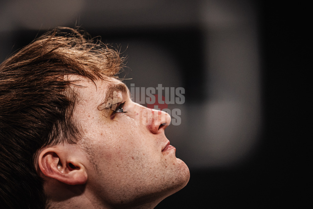 Basketball | Männer | Saison 2025/2026 | BKT EuroCup | Veolia Towers Hamburg vs. Bahcesehir College Istanbul | 14.10.2025 | Janne Müller (#6, Veolia Towers Hamburg) mit Pflaster am Auge