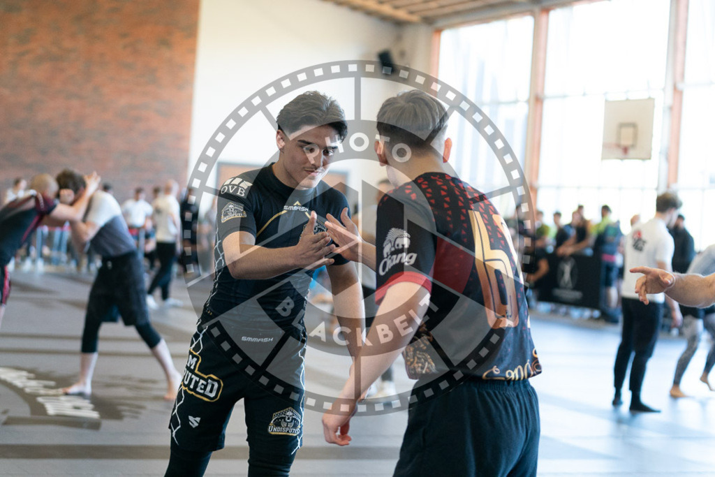 20250329PBB2788 | Fighters compete during the International Luta Livre (ILLCS) Germany IX Spring 2025 Competition spring on March 29, 2025 in Hannover, Germany.© Chiara Dazi