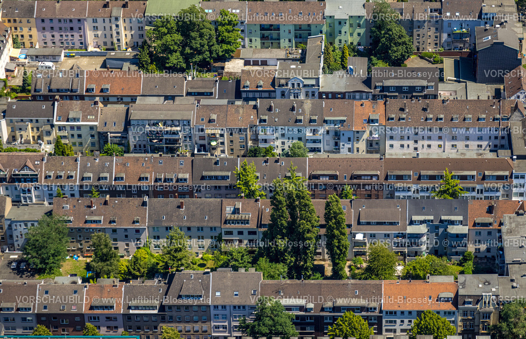 Oberhausen230705262 | Luftbild, Wohnsiedlung zwischwn Christian-Steger-Straße und Helmholtzstraße, Innenstadt, Oberhausen, Ruhrgebiet, Nordrhein-Westfalen, Deutschland
