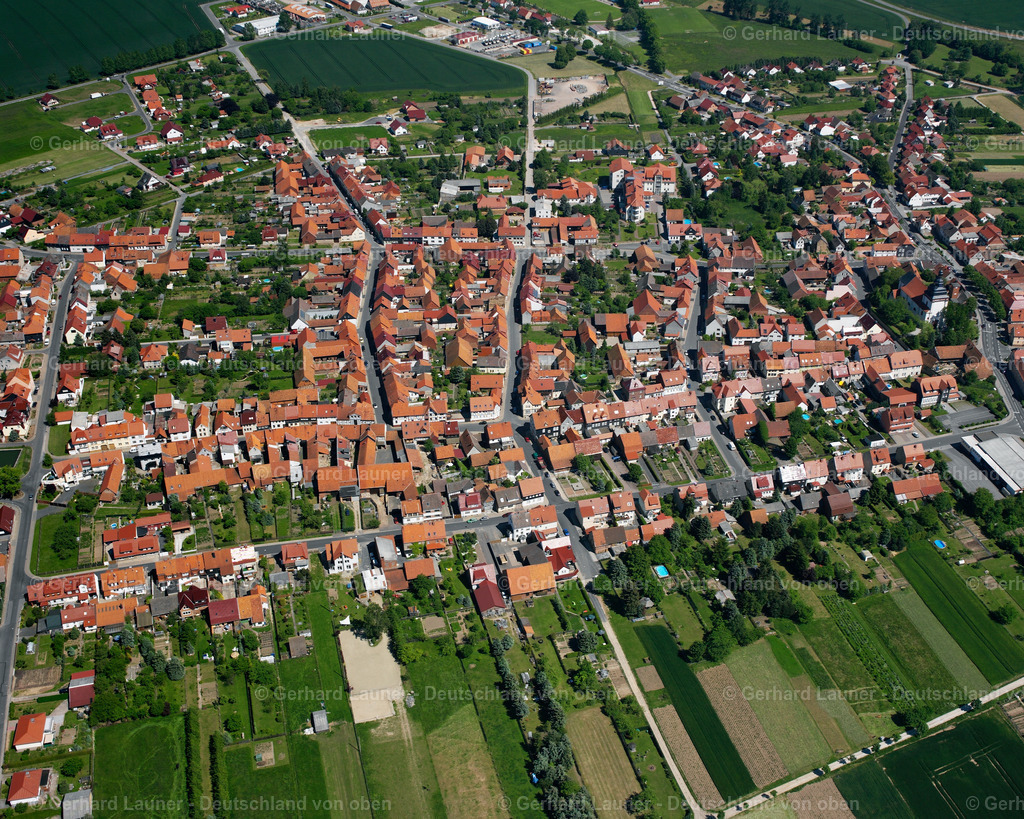 2634432 | BREITENWORBIS 09.06.2006 Stadtansicht des Innenstadtbereiches  in Breitenworbis im Bundesland Thüringen, Deutschland // City view on down town  in Breitenworbis in the state Thuringia, Germany Foto: Gerhard Launer