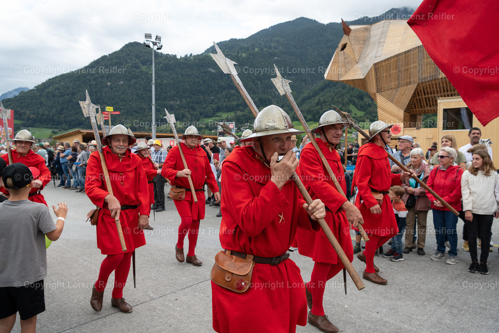 Schwingen -  ESAF Freitag Festumzug 2025 | Mollis, 29.8.25, Schwingen - ESAF Freitag Festumzug.