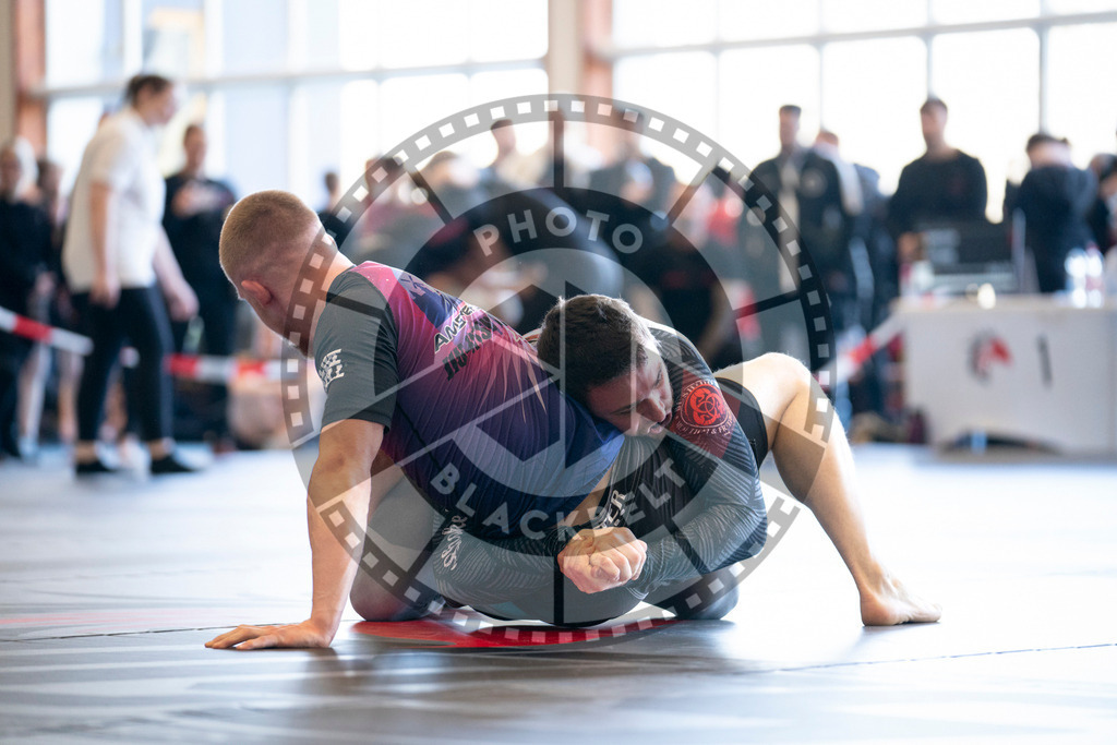 20240309PBB5280 | Fighters compete during the International Luta Livre (ILLCS) Spring Championship in Hannover, Germany, on March 9, 2024.