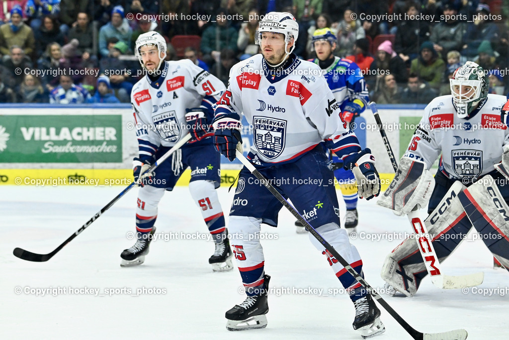 EC IDM Wärmepumpen VSV vs. Hydro Fehervar AV19  | #95 Atkinson Joshua HYDRO FEHERVAR, #35 Horvath Dominik HYDRO FEHERVAR, EC IDM Wärmepumpen VSV vs. Hydro Fehervar AV19 , EC IDM Wärmepumpen VSV vs. Hydro Fehervar AV19  am 01.01.2025 in Villach (Stadthalle Villach), Austria, (Photo by Bernd Stefan)