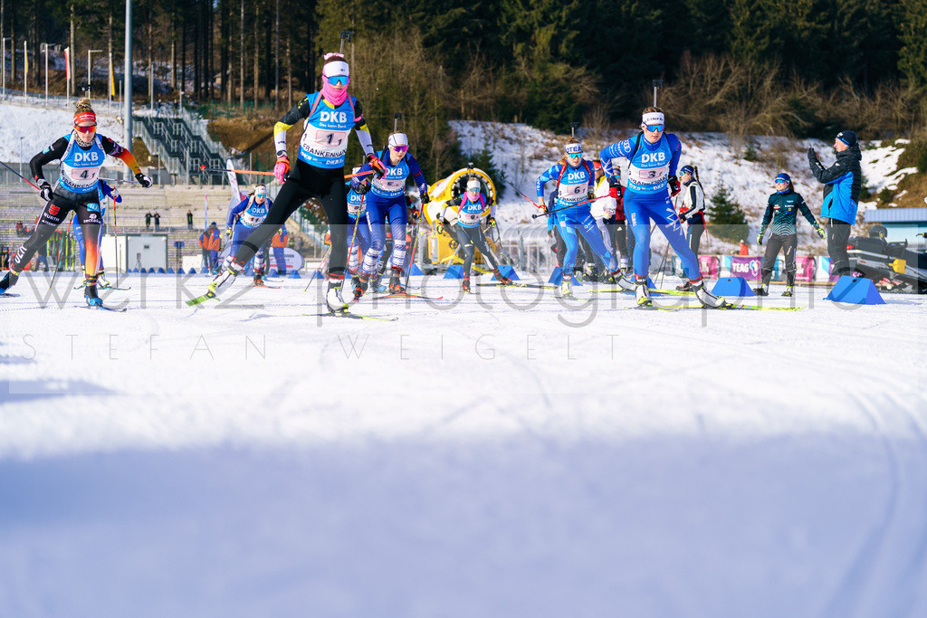 Deutschlandpokal Oberhof | Deutsche Meisterschaft Biathlon und 5. DSV JOKA Deutschlandpokal Biathlon in der LOTTO Thüringen ARENA am Rennsteig Oberhof