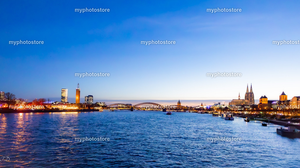 Rhein bei Köln | myphotostore - Realisiert mit Pictrs.com