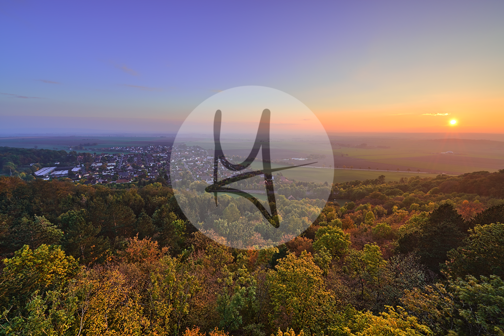 Sonnenuntergang mit Aussicht vom Bismarkturm #nHavo | Meurer Shop - Realisiert mit Pictrs.com