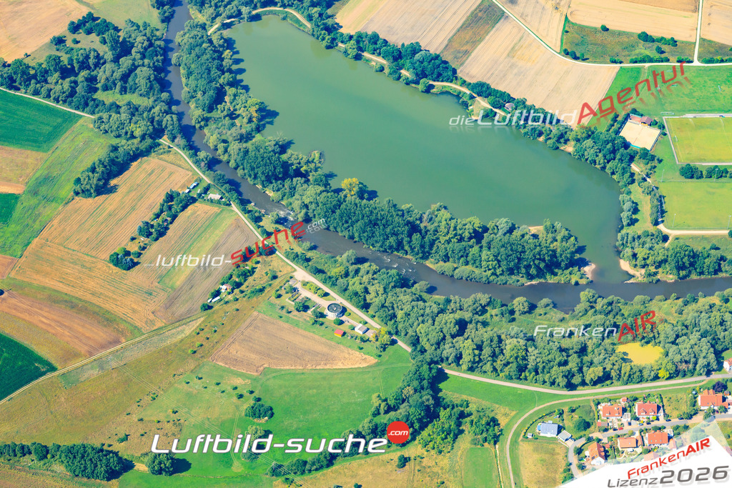 Die Luftaufnahme der Stadt Kemmern wurde vom UL-Flugzeug heraus erstellt ( keine Drohne )- hohe Auflösung für beste Qualität