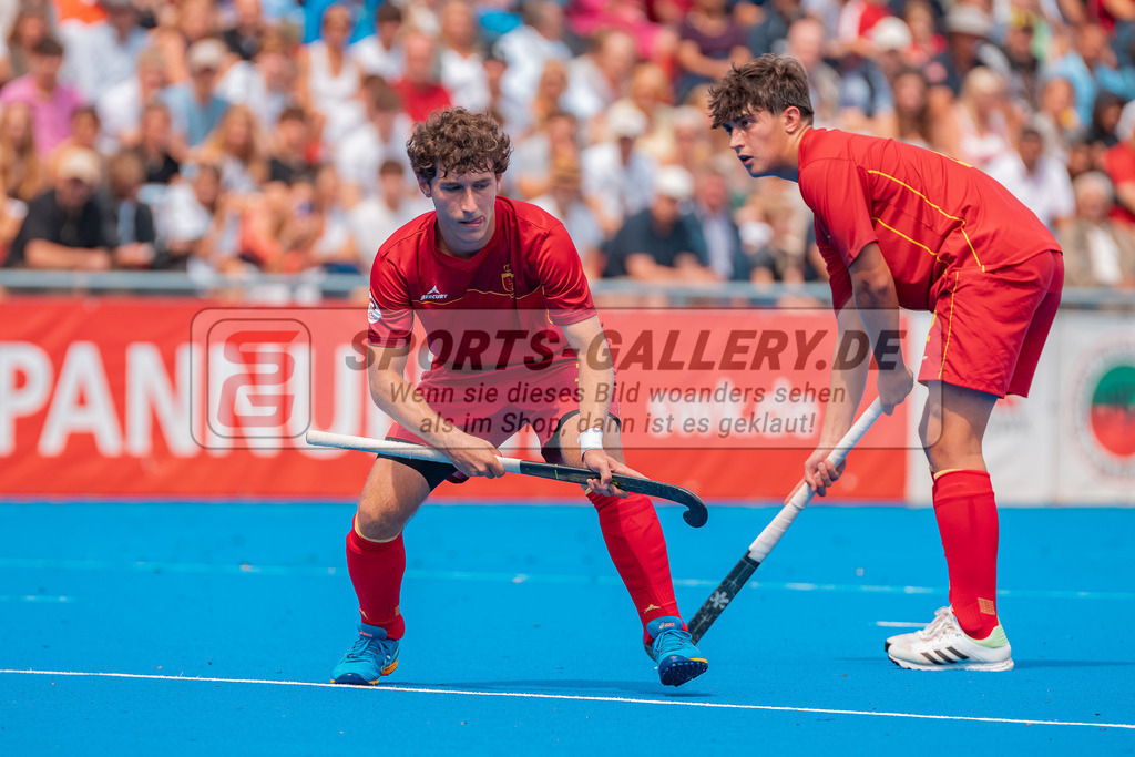 HK_20230715_102497 | Euro Hockey MU18 SF2 Spain vs Germany Championship Girls &amp; Boys am 15.7.2023 CHTC , Krefeld ,