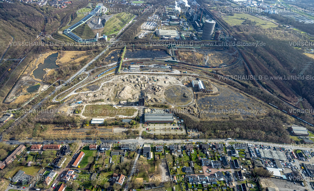 Bottrop260305382FreiheitEmscher | Luftbild, „Freiheit Emscher“ großes interkommunalen Stadtentwicklungsprojekte in NRW, von Essen, Bottrop und RAG Montan Immobilien, 1.700 Hektar, inklusive 150 Hektar ehemaliger Bergbauflächen, entsteht bis ca. 2030 ein neuer, nachhaltiger urbaner Raum für innovat, , Batenbrock-Süd, Bottrop, Ruhrgebiet, Nordrhein-Westfalen, Deutschland