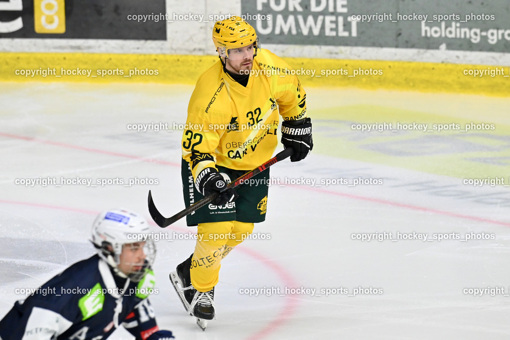 ATSE Graz vs. EHC Lustenau | #32 Stefan Daniel EHC Lustenau, ATSE Graz vs. EHC Lustenau, ATSE Graz vs. EHC Lustenau am 14.02.2026 in Graz (Merkur Eishalle ), Austria, (Photo by Bernd Stefan)