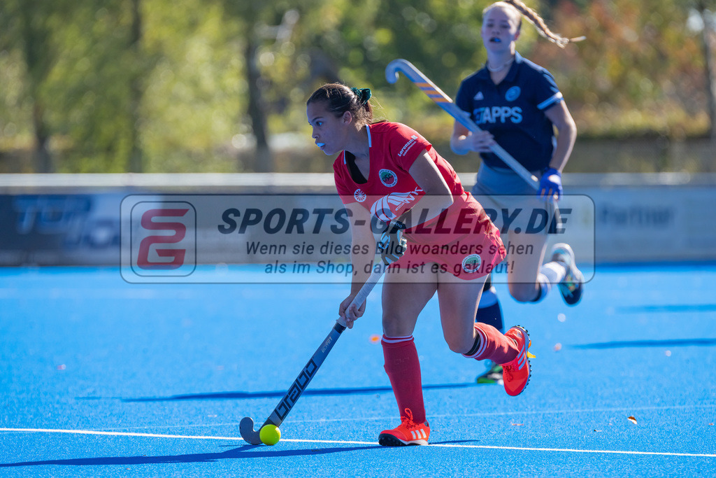 HK_20221009_100702 | 2. Bundesliga Damen Crefelder HTC - Hannover 78 am 9.10.2022 Crefelder HTC, Krefeld , Malikah Hamza ( Crefelder HTC #6 )