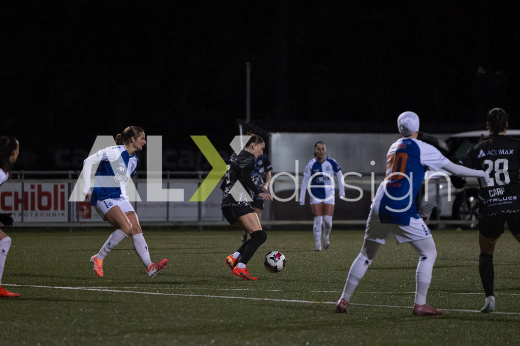 Fußball I Frauen I Saison 2025-2026 I AXA Women's Super League | Women I 14. Spieltag I Grasshoppers Club Zürich - FC Luzern I 14.02.2026 | 9 Gentiana Fetaj (XK) (FC Luzern) – Mittelfeld - Realisiert mit Pictrs.com