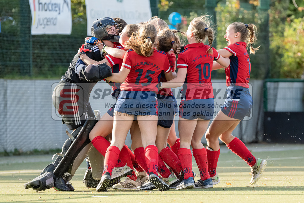 HK_20231021_105817 | Deutsche Meisterschaft WU16 Düsseldorfer HC - Harvestehuder THC am 21.10.2023 DHC, Düsseldorf ,