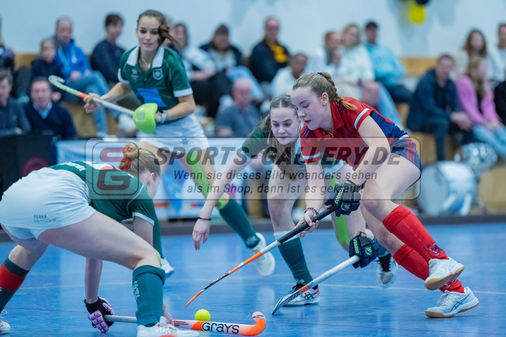 HK_20240303_109162 | Spiel um Platz 5 Deutsche Meisterschaft WU16 am 3.3.2024 Halle DHC, Düsseldorf ,