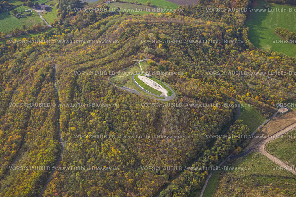 Bergkamen221013272 | Luftbild, Halde Großes Holz, Wald Großes Holz in Herbstfarben, Weddinghofen, Bergkamen, Ruhrgebiet, Nordrhein-Westfalen, Deutschland