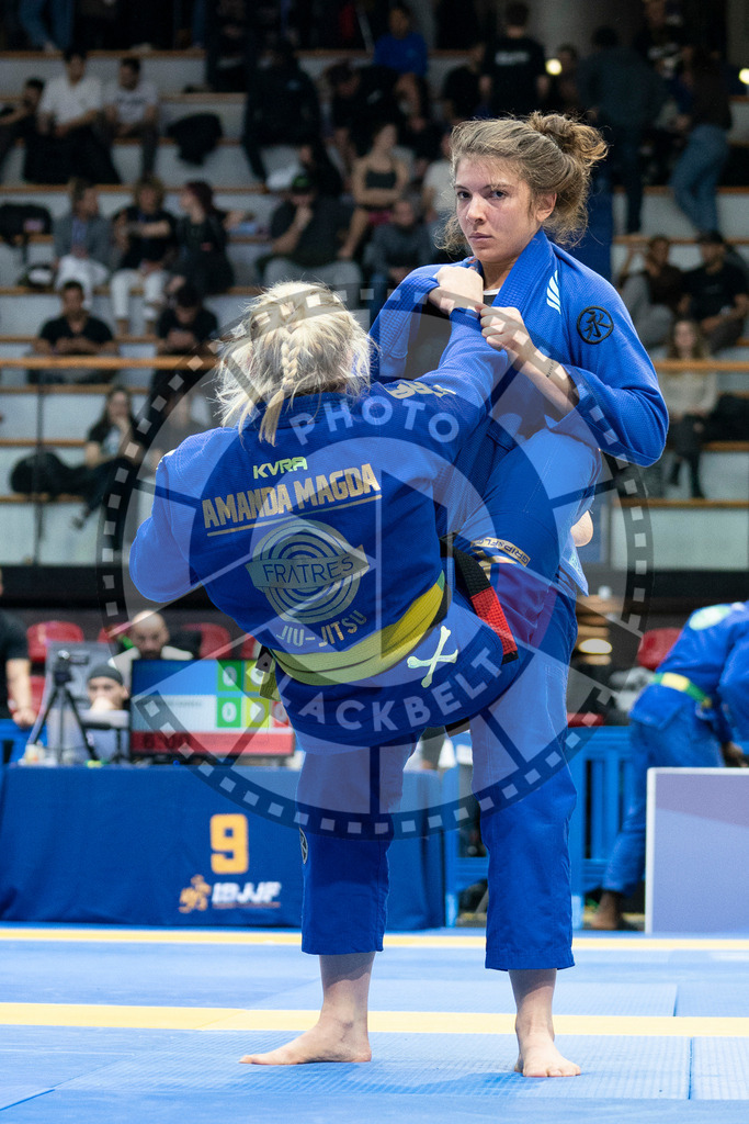 20240126PBB1751 | Fighters compete during the Brazilian Jiu-Jitsu European Championship of the IBJJF in Paris, France, on January 26, 2024.