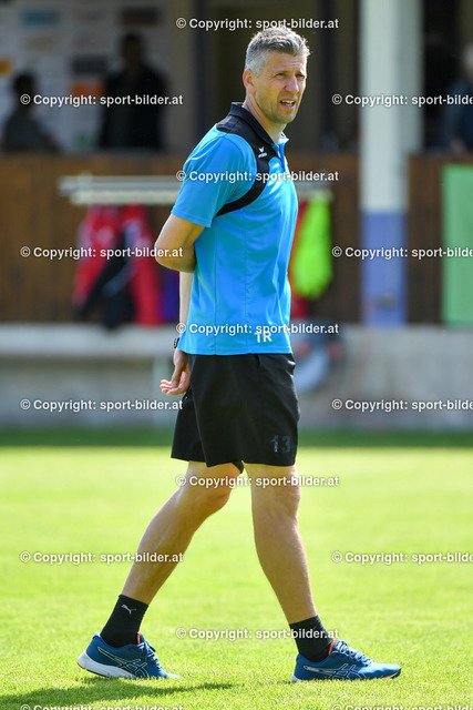 AUT, OOELiga, SPG Pregarten vs Oedt | 21.05.2022, Kornspitz Arena Pregarten, AUT, OOELiga, SPG Pregarten vs Askoe Oedt, im Bild Davorin Kablar, Trainer Askoe Oedt (Oedt)