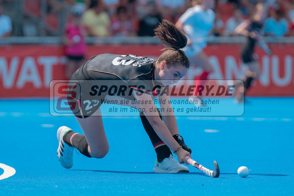 HK_20230710_2-30 | Euro Hockey WU18 France - Germany Championship Girls &amp; Boys am 10.7.2023 CHTC , Krefeld ,