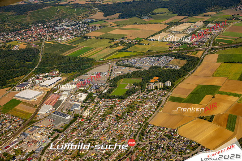 Das Luftbild zeigt :  Illingen - Die Luftaufnahme wurde 2024 vom UL-Flugzeug aus erstellt ( keine Drohne ) - Hochauflösende Luftaufnahme - Für grossformatige Ausdrucke geeignet. Die Geschenkidee !Mit Lizenz und Bildrechte bestellbar