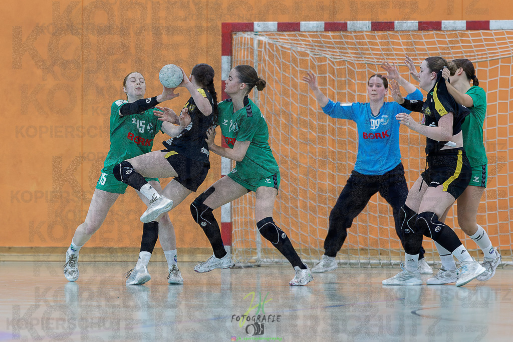 Quali-Turnier JBL wJA; HC Rödertal - HSG Kleenhein/Langgöns | Quali-Turnier JBL wJA; HC Rödertal - HSG Kleenhein/Langgöns am 31.05.2025 in Oberkleen (Weidig-Halle)Photo © 2025 - Jörg Heinrich - Realisiert mit Pictrs.com