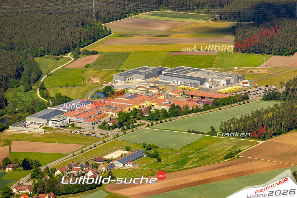 Das Luftbild zeigt : Wassermungenau Abenberg - Die Luftaufnahme wurde 2024 vom UL-Flugzeug aus erstellt ( keine Drohne ) - Hochauflösende Luftaufnahme - Für grossformatige Ausdrucke geeignet. Die Geschenkidee !Mit Lizenz und Bildrechte bestellbar