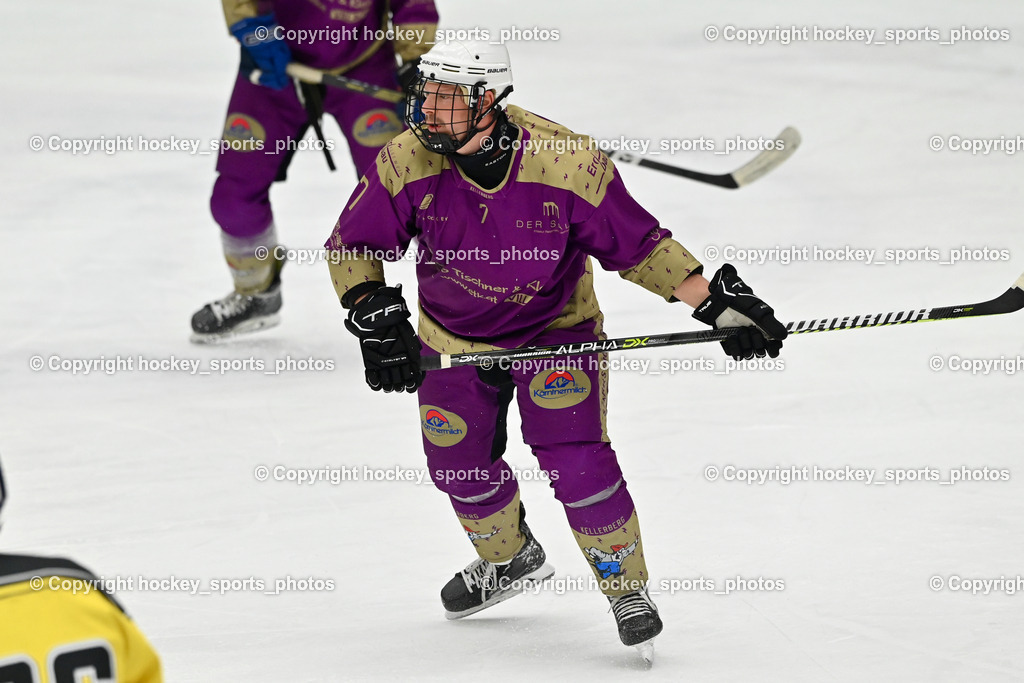 EC Kellerberg vs. EC Arnoldstein | #7 Neubauer Alexander EC Kellerberg, EC Kellerberg vs. EC Arnoldstein, EC Kellerberg vs. EC Arnoldstein am 31.01.2025 in Villach (Stadthalle Villach), Austria, (Photo by Bernd Stefan)