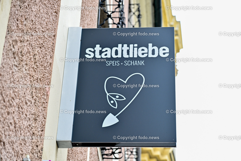Stadtliebe Linz_ 04.06.2024-8 | 04.06.2024, Linz, AUT, Stadtliebe, Gastronomie, im Bild Stadtliebe, Schild, Logo