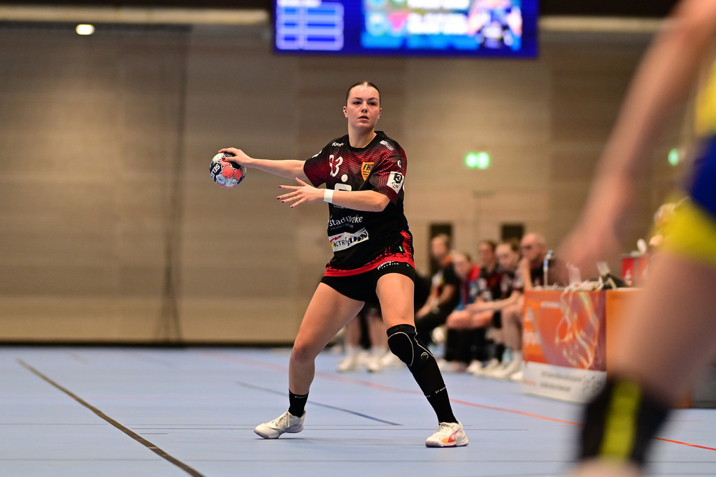 Handball I Frauen I Saison 2025-2026 I 3. Liga Staffel Nord I 11. Spieltag I Buxtehuder SV II - Frankfurter HC | Der Sportfotograf. - Realisiert mit Pictrs.com