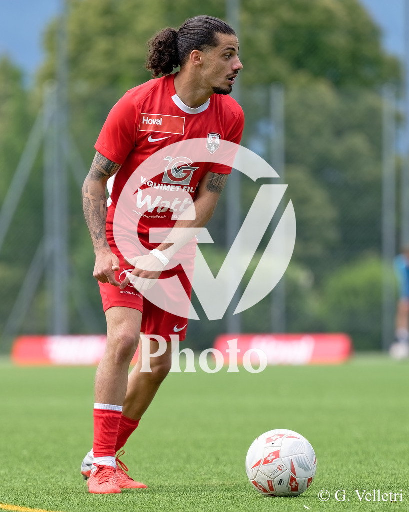Promotion League - FC Grand-Saconnex v FC Luzern U-21 | during the Promotion League game between FC Grand-Saconnex and FC Luzern U-21 at Stade du Blanché in Grand-Saconnex, Switzerland