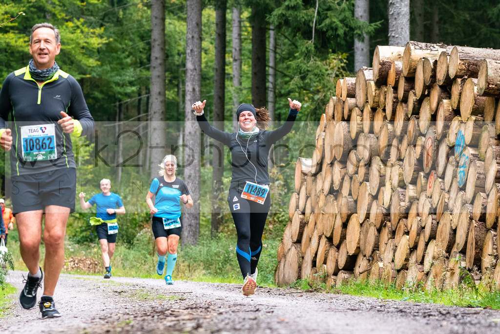 Rennsteiglauf 2021 | Marathon Neuhaus/Rwg. - Schmiedefeld