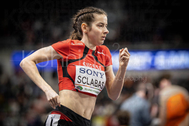 World Athletics Indoor Championships Kujawy Pomorze 26, 20.03.2026 | TORUN, POLAND - MARCH 20:  Delia SCLABAS (SUI) during the World Athletics Indoor Championships Kujawy Pomorze 26 on day 1 / session 2 at Kujawsko-Pomorska Arena Torun on March 20, 2026 in Torun, Poland. 
