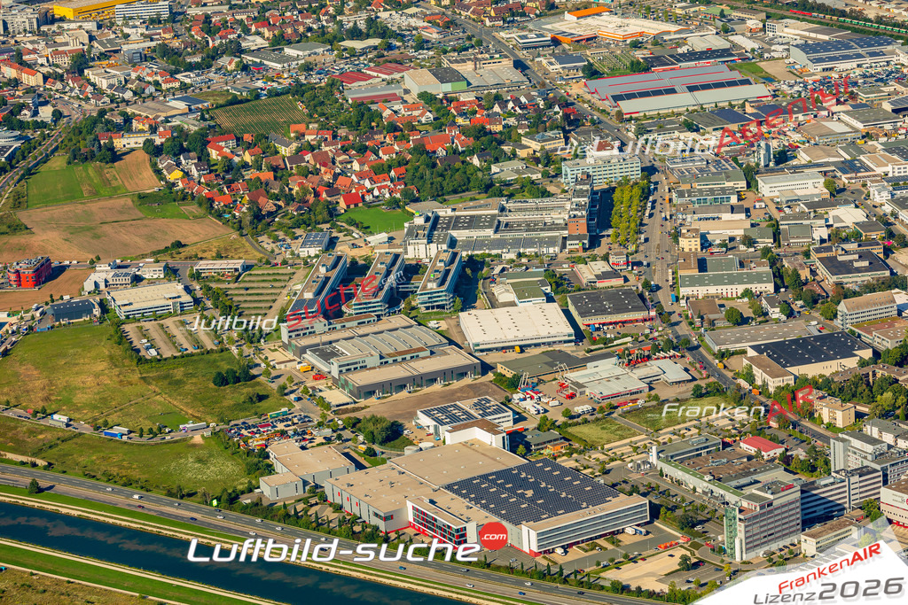 Schöne Luftaufnahme als Geschenk in Höfen Gewerbe Nürnberg - Die Luftbildaufnahme wurde 2025 vom UL-Flugzeug heraus erstellt ( keine Drohne ) - Hochauflösende Luftaufnahme -Nicht vergleichbar mit Google Maps oder Satelittenbilder- Die Geschenkidee !Mit Lizenz und Bildrechte bestellbar