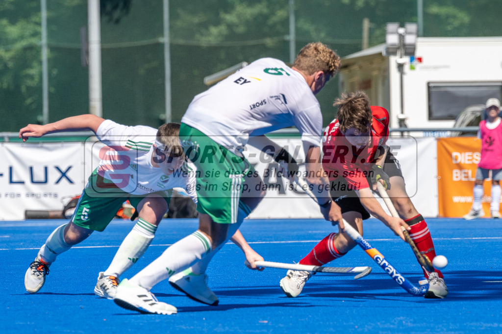SFE_20230708_0107 | EuroHockey EM U18 Boys Austria vs Ireland am 08.07.2023 in Krefeld (Gerd-Wellen-Hockeyanlage), Photo: Stephan Fehrmann 2023 (Sports-Gallery)