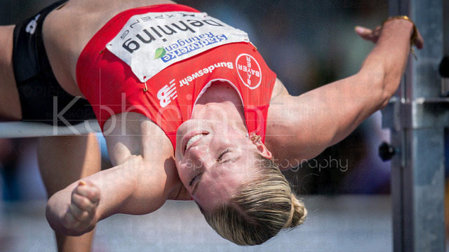 Multisport Event; Ratingen, 27.06.2026 | RATINGEN, GERMANY - JUNE 27, 2026 : Marie Dehning (GER / Germany) competing during heptathlon’s high jump the Multisport Event at Stadion Ratingen on June 27, 2026 in Ratingen, Germany.