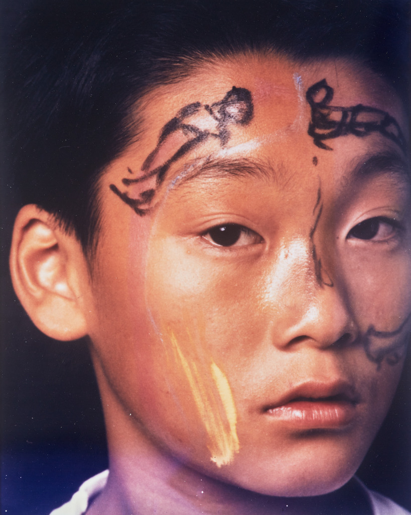 017art_Bee-Braxm_0905 | Werk aus  dem Jahr 1994   Nach einer Aktion im Ritterhausmuseum Offenburg. Kunstmaler Rainer Braxmaier und Modefotograf Wilfried Beege.