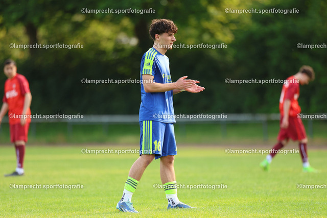 Fußball I Junioren I Kreispokal Lübeck I Finale I JSG Concordia Lübeck - TSV Siems I 09.06.2025.240 | Marcello Georgiev (16, JSG Concordia Lübeck) - Realisiert mit Pictrs.com