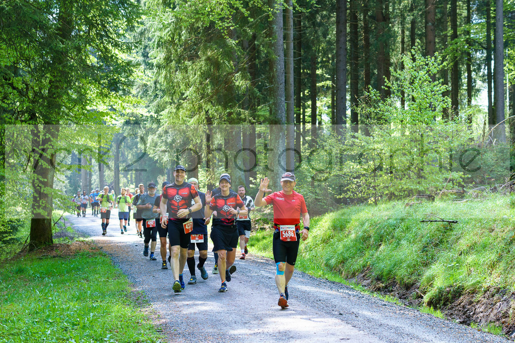 Rennsteiglauf 2023 | Rennsteiglauf 2023 am 12. Mai 2023 - Marathon-Strecke Neuhaus/Rwg. - Schmiedefeld