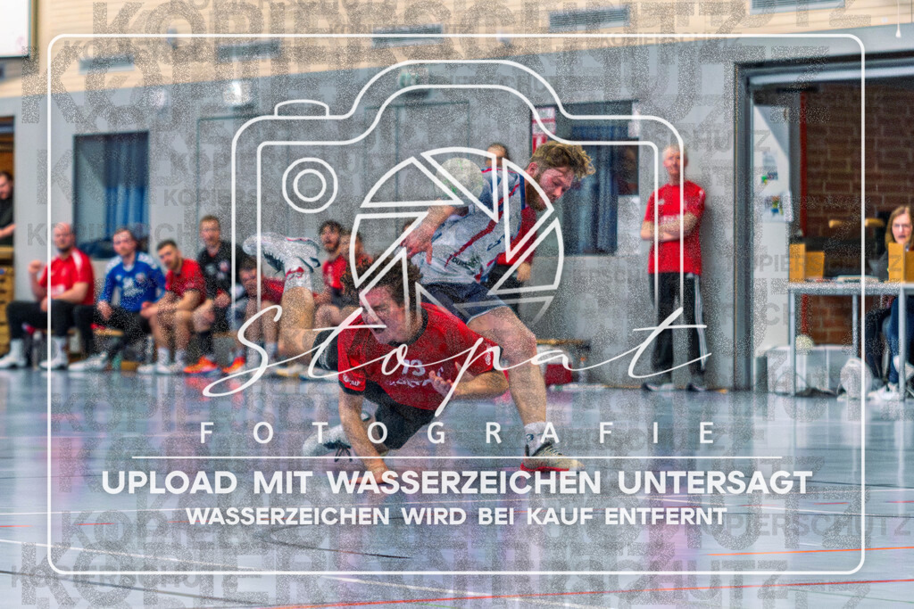 Regionsoberliga Herren Lüneburg-Stade - MTV Soltau vs. HBV 91 Celle | Tjorben Mayer (MTV Soltau #73),Felix Jagonak (HBV 91 Celle #05); Regionsoberliga Herren Lüneburg-Stade - MTV Soltau vs. HBV 91 Celle am 25.04.2026 in Sporthalle Oberschule Soltau, Soltau - Realisiert mit Pictrs.com