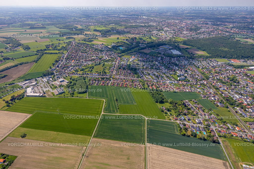 Hamm220504265 | Luftbild, Dierhagenweg Wohngebiet, Wiesen und Felder In der Pilsheide, Rhynern, Hamm, Ruhrgebiet, Nordrhein-Westfalen, Deutschland