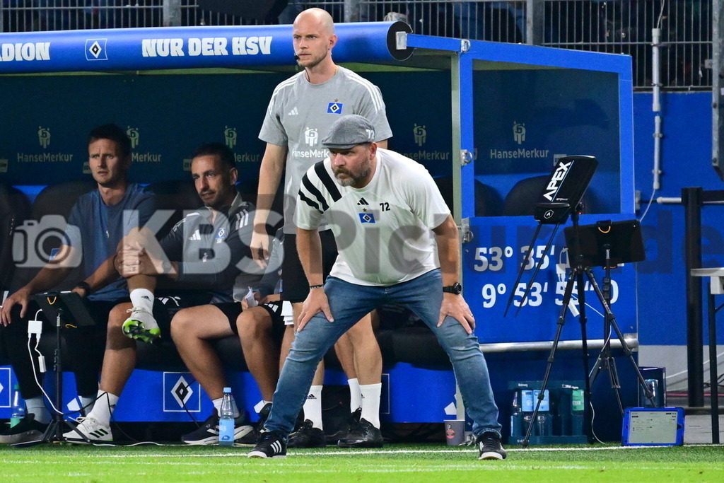 KBS Picture_HSV-HerthaBSC_063 | Baumgart Steffen Trainer (HSV) ,Sportplatz :  Volksparkstadion, - Realisiert mit Pictrs.com