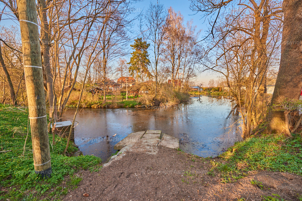 An der ehemaligen Wasserburg Werbenhain | Bedeutsame Landschaften Deutschlands - Realisiert mit Pictrs.com